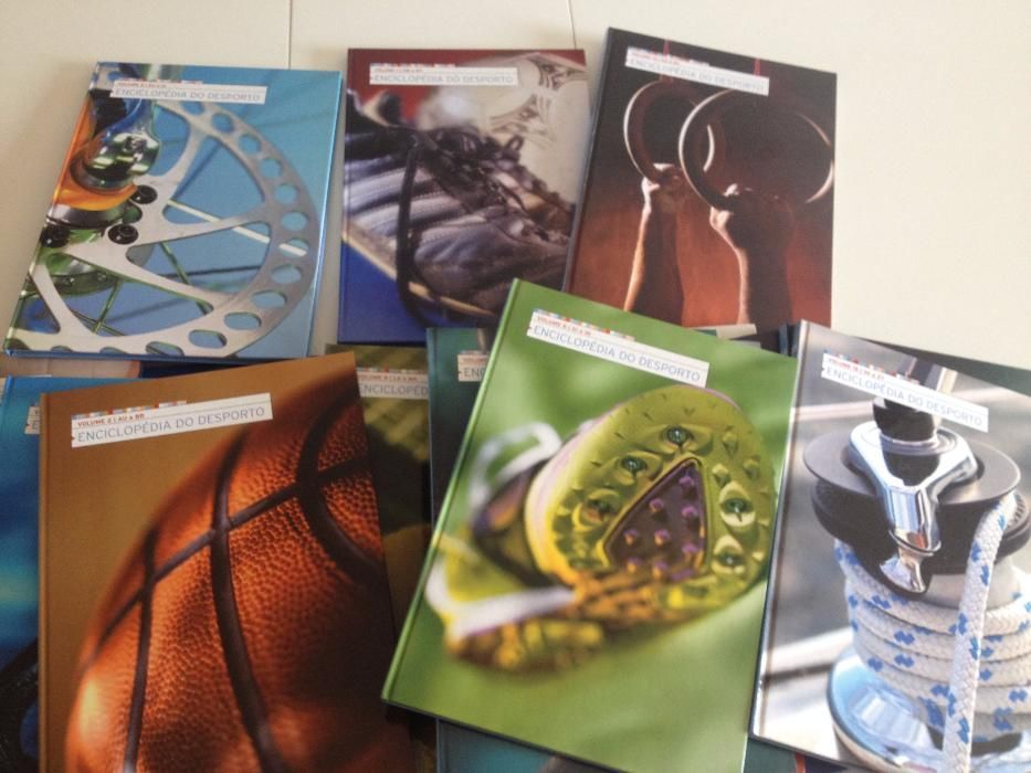 Enciclopédia Desporto 15 volumes