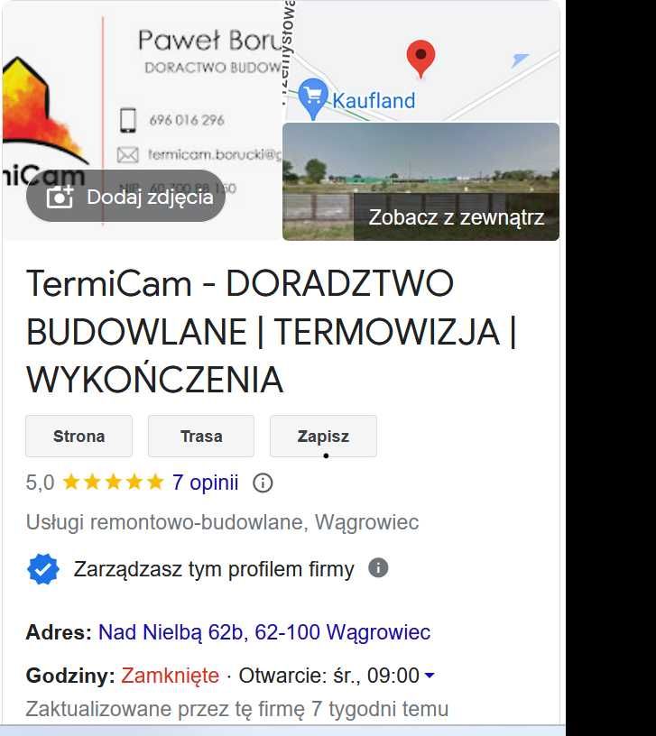 Odbiór techniczny mieszkań i domów, termowizja , nadzór budowlany.