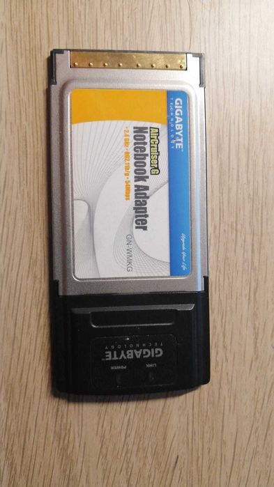 Gigabyte 54Mbps Wireless-G PCMCIA Adapter