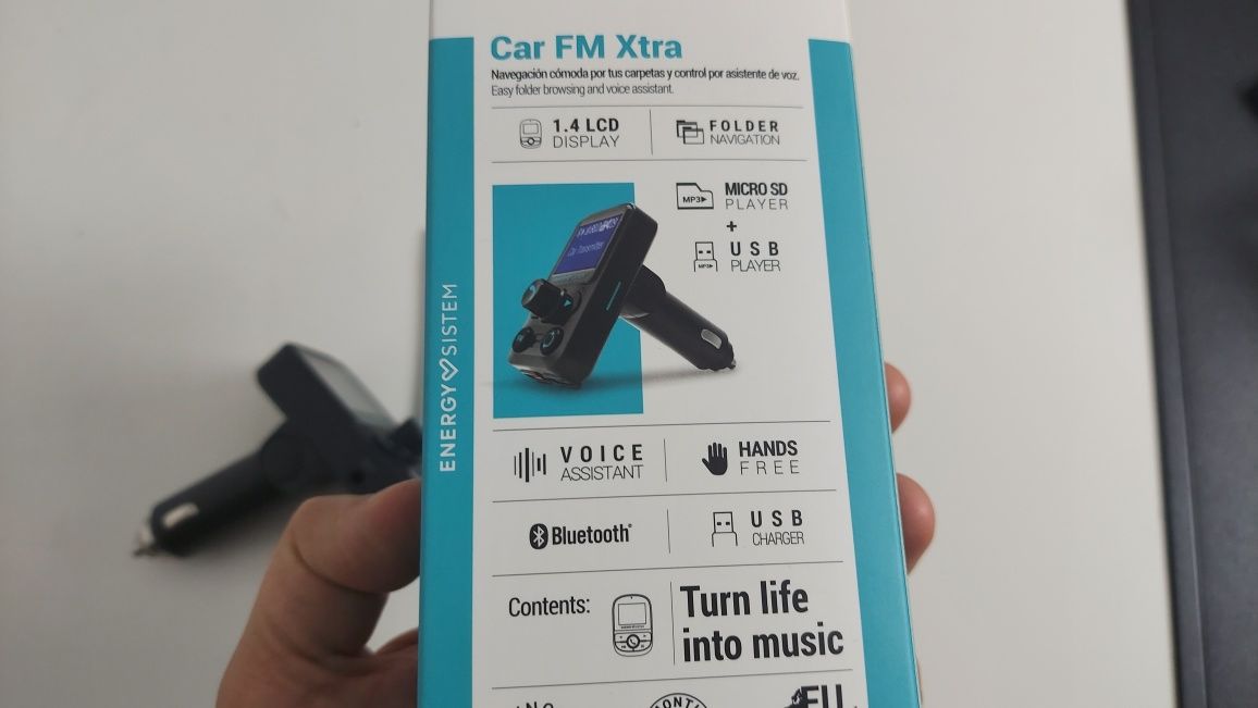 Bluetooth para carro e mp3