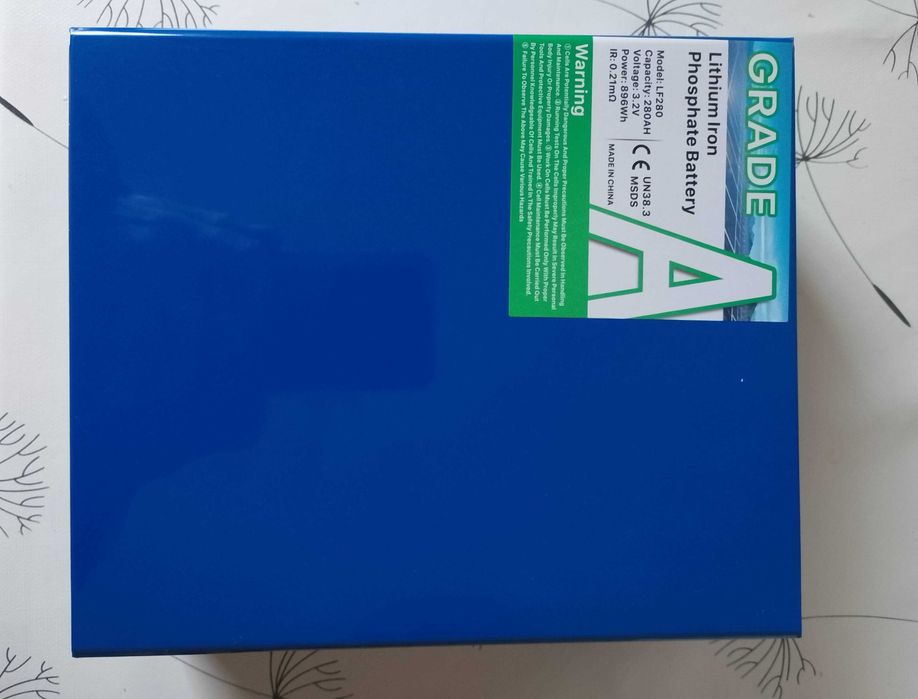 Lifepo4 Ogniwa 3,2v EVE V3 280ah lub 314ah BMS 200A