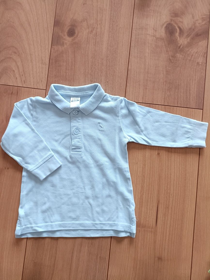 Polo manga comprida Zara + Oferta Sweatshirt - 6/9meses (74 cm)