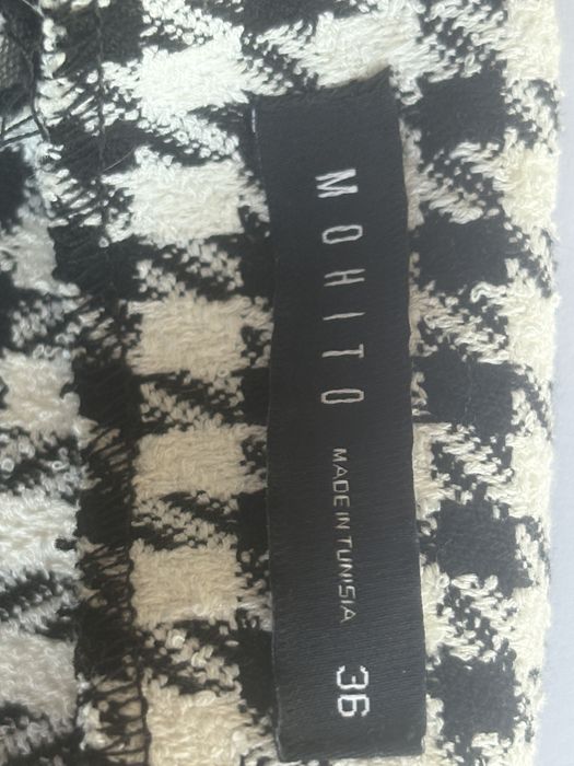 Sukienka mini pepitka mohito rozmiar 36 - ramiączka