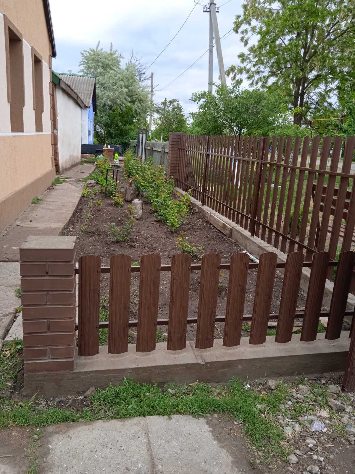 Штакетник  Штахетник Паркан з Штахет Металеві Штахети Черкаси