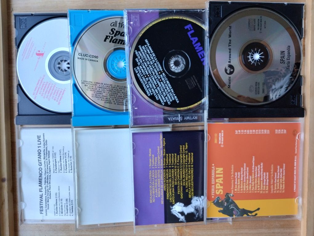Flamenco unikalne CD 4 szt