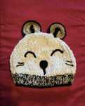Gorro panda para criança