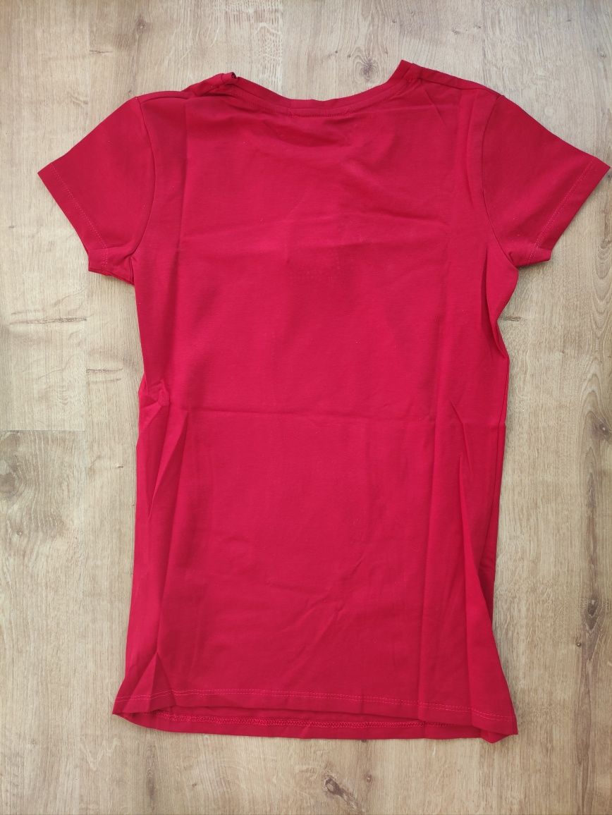 T-shirt damski, rozmiar S kolor czerwony