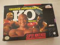 SNES Super Nintendo NTSC - George Foremans KO Boxing NHLPA Hockey NFL