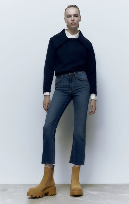 Замшеві черевики Zara