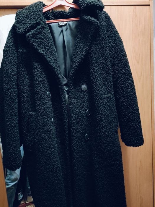 Пальто зимове тедді трендове