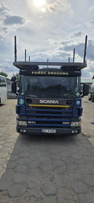 SCANIA P420  autotransporter/pomoc drogowa/ UDT