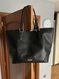 Czarna torba shopper Reaction Kenneth Cole