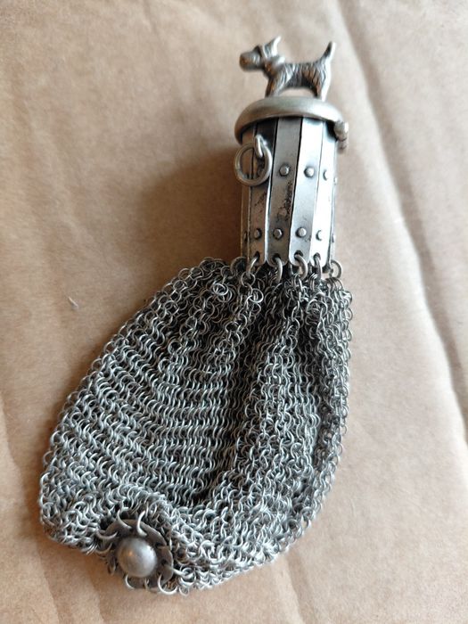 Porta moedas prata 40 gramas