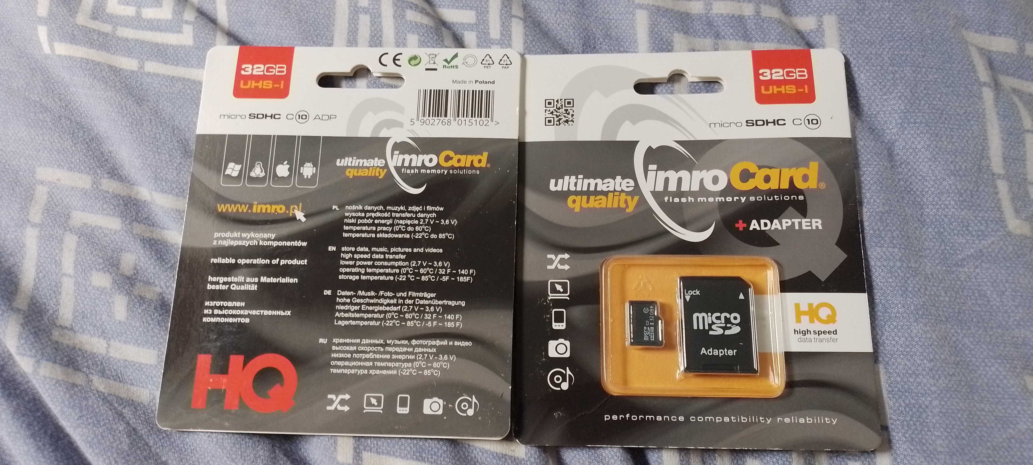 IMRO Karta pamięci microSD 32 GB