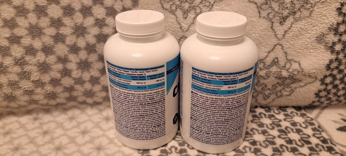 Nowe Opakowanie Creatine Athletes Support 3520 mg 120 Capsules