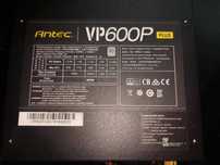 Блок живлення Antec Value Power VP600P Plus 600W (не вмикаєтся)