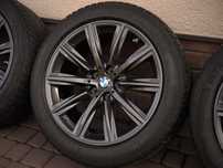 →Felgi+opony OEM BMW G30 18x8 5x112 ET30 zimowe G30, G31 Styling 684