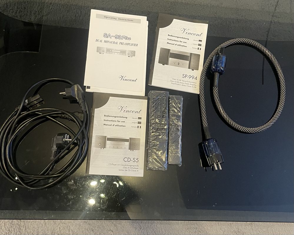 Wzmacniacz Vincent SP-994 SA-93Plus CD-S5
