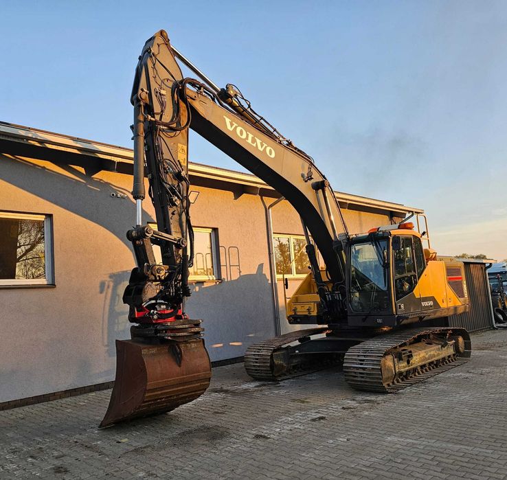 VOLVO EC250ENL Rototilt Indexator Szczypce Oryginał Centralne Smarowan