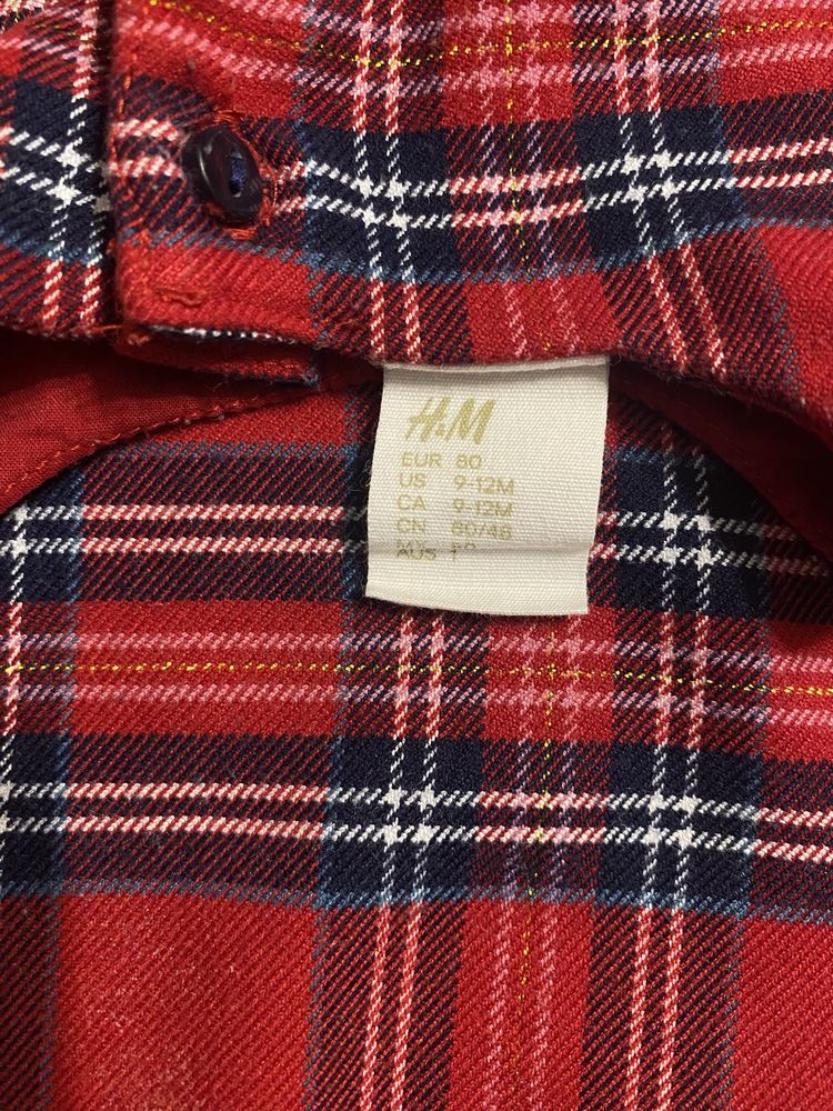 Niemowlęca sukienka marki H&M rozmiar 80 cm