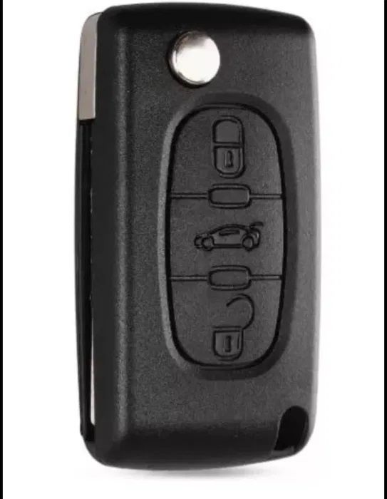 Capa p/ chaves Citroën e Peugeot (lâmina virgem)