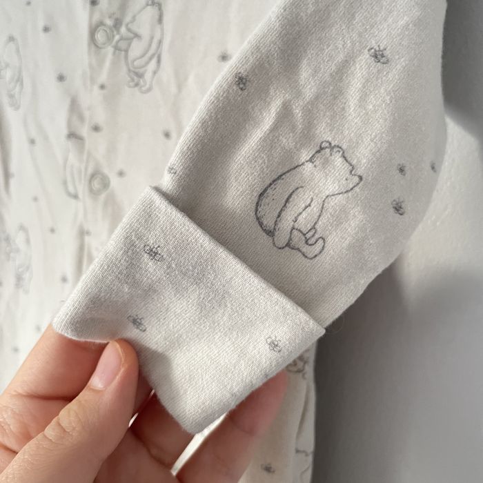 Tu Disney kubuś puchatek Piżamka pajacyk śpiochy 100% bawełna 62 - 68