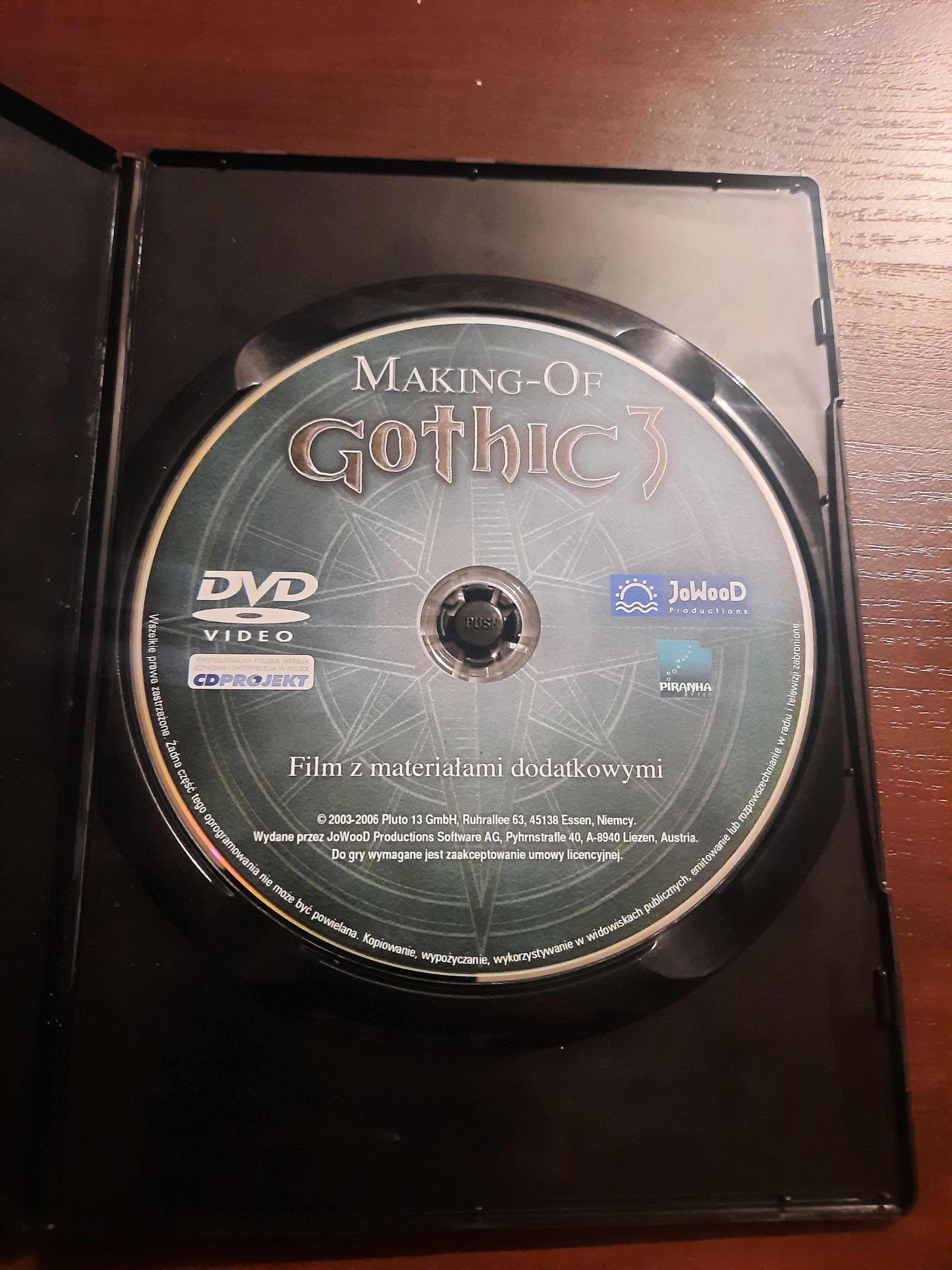 Making of Gothic 3 CD