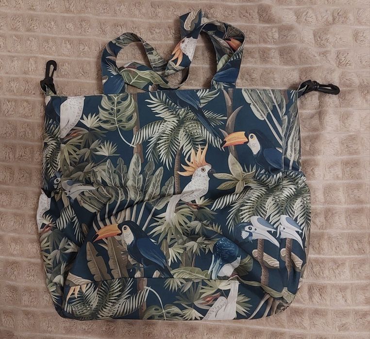 Torba do wózka z zaczepami