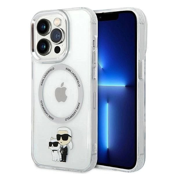 Etui Karl Lagerfeld Iconic Karl&Choupette Magsafe na iPhone 14 Pro Max