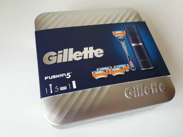 COFFRET Homem: Gillette Fusion5 Set 3 Pieces - NOVO / Selado