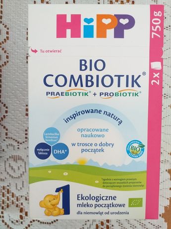 Mleko Hipp 1 bio combiotik nieotwierane
