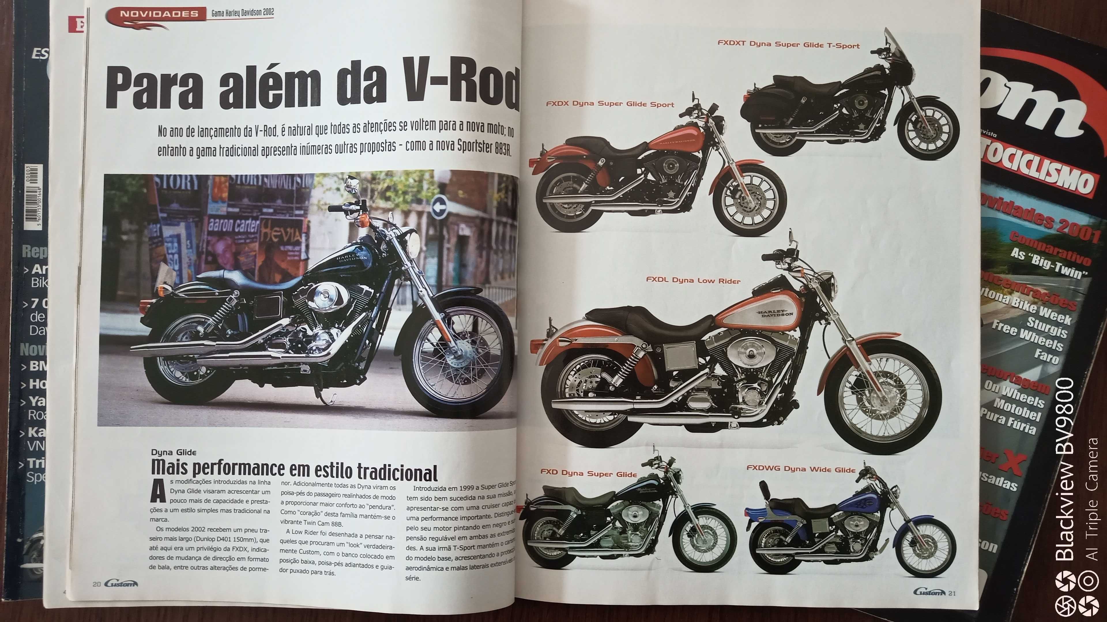 Coleção revistas motociclismo CUSTOM