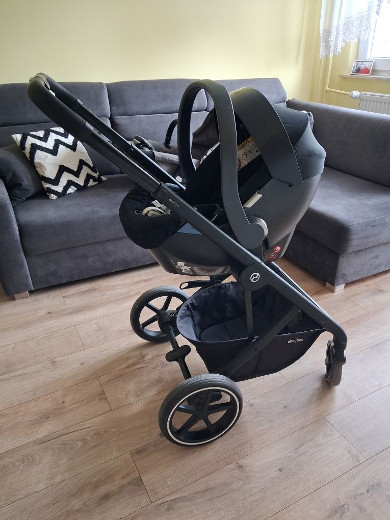 Wózek 2 w 1 Cybex Balios S + nosidełko Aton 3 w 1