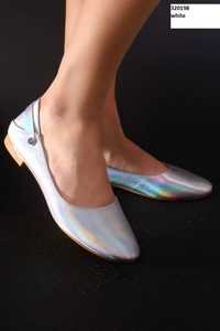 Туфлі балеткі  жіночі блискучі р. 36-41