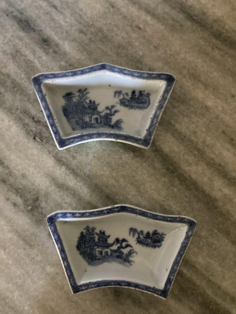 2 cinzeiros / saleiros cantao antigo