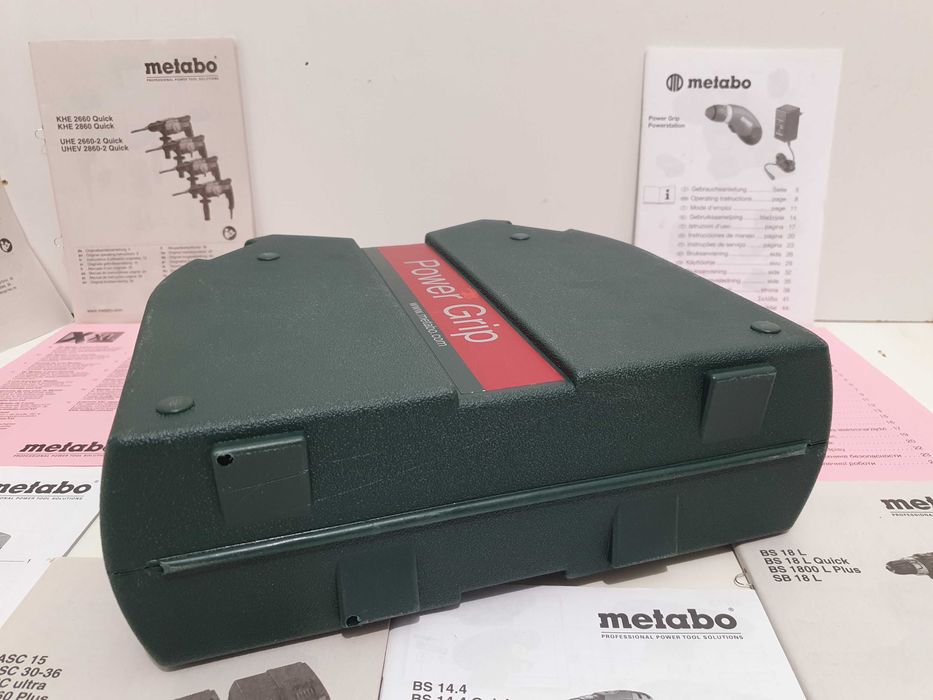 Zestaw walizka + akumulator 4,8v 1.25Ah Metabo Power Grip wkretarka