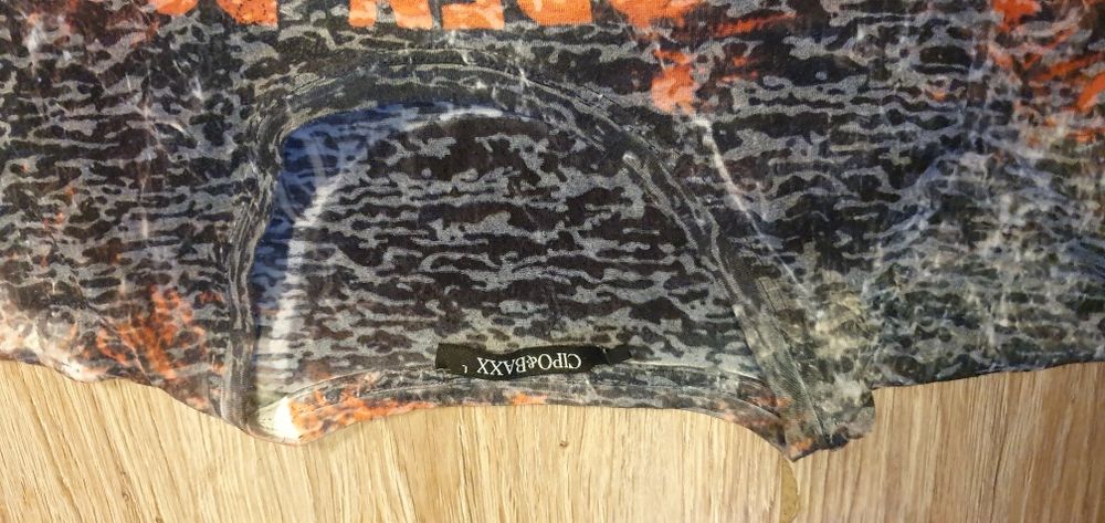 CIPO & BAXX koszulka męska rozmiar L wymiary na zdjęciach