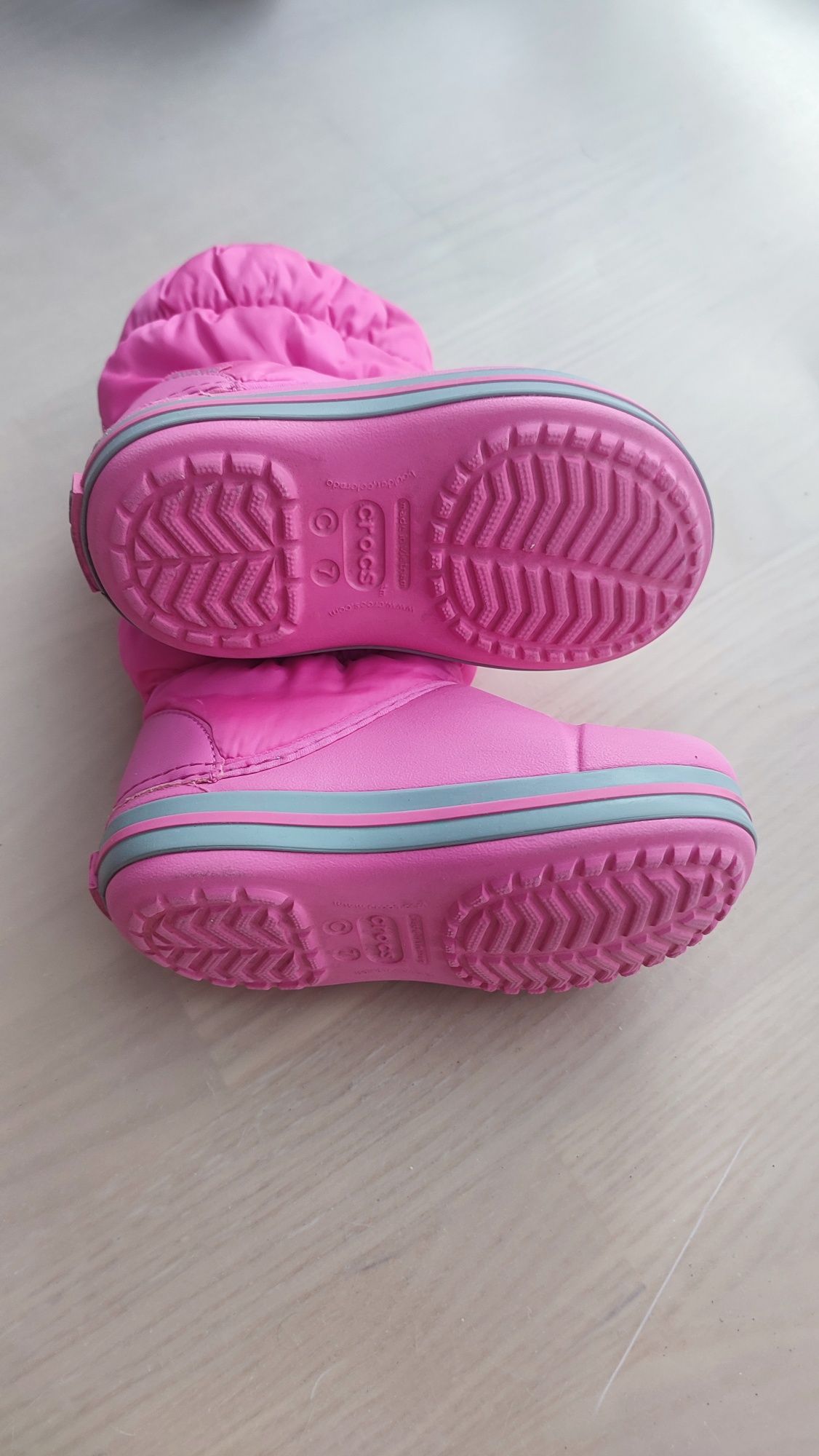 Buty dziecięce zimowe Crocs C7