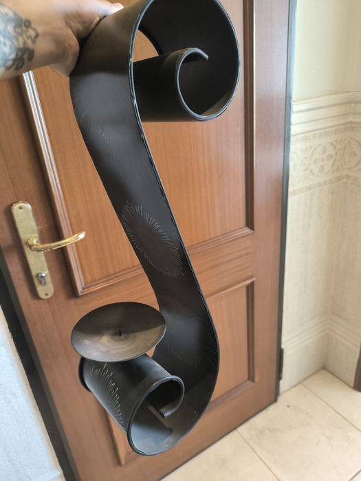 Dois castiçais grandes top