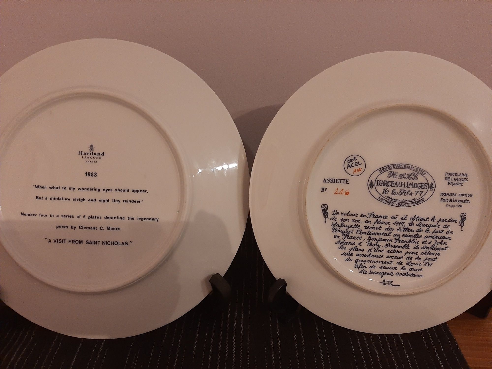 Prato nata religiososl vista alegre limoges haviland D'arceau Costa ve