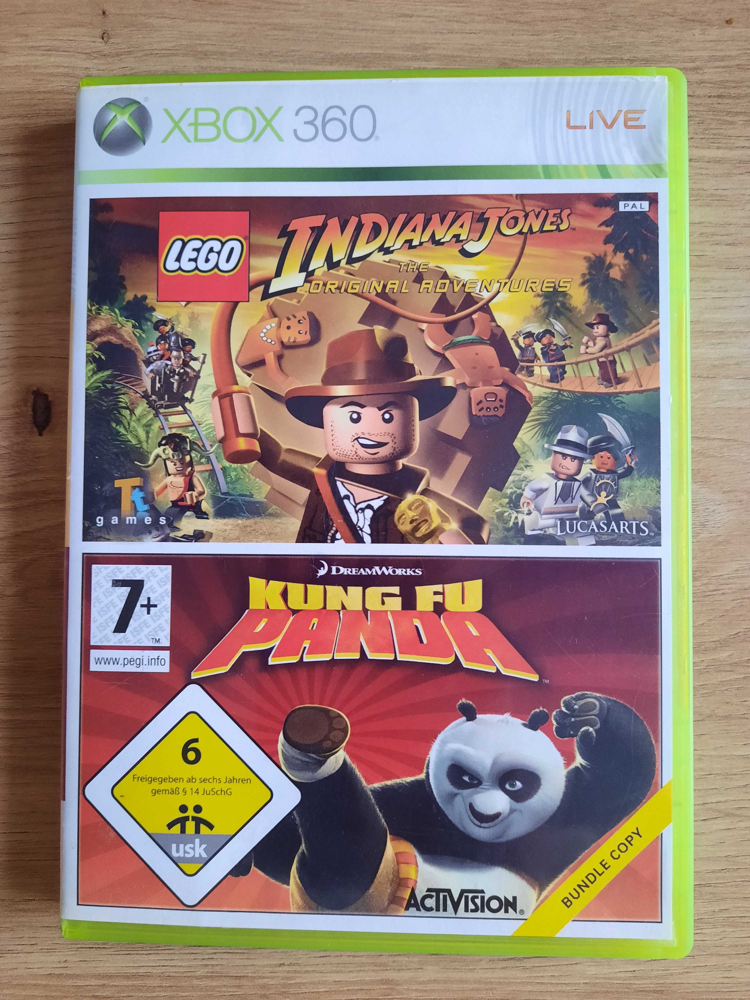 LEGO Indiana Jones + Kung Fu Panda Xbox 360
