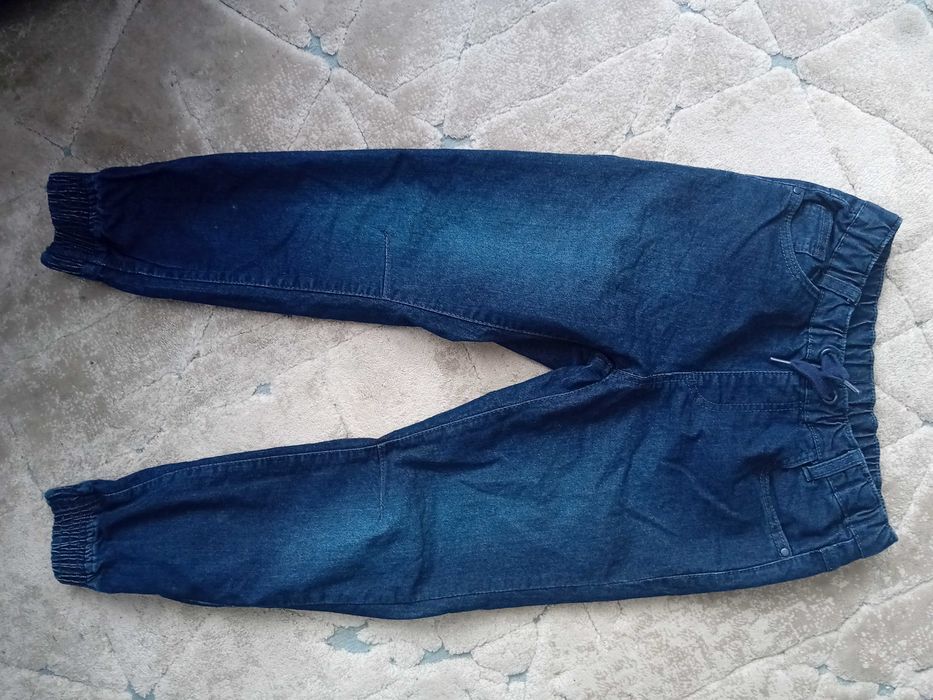 Jeansowe spodnie chlopiece 134  5-10-15