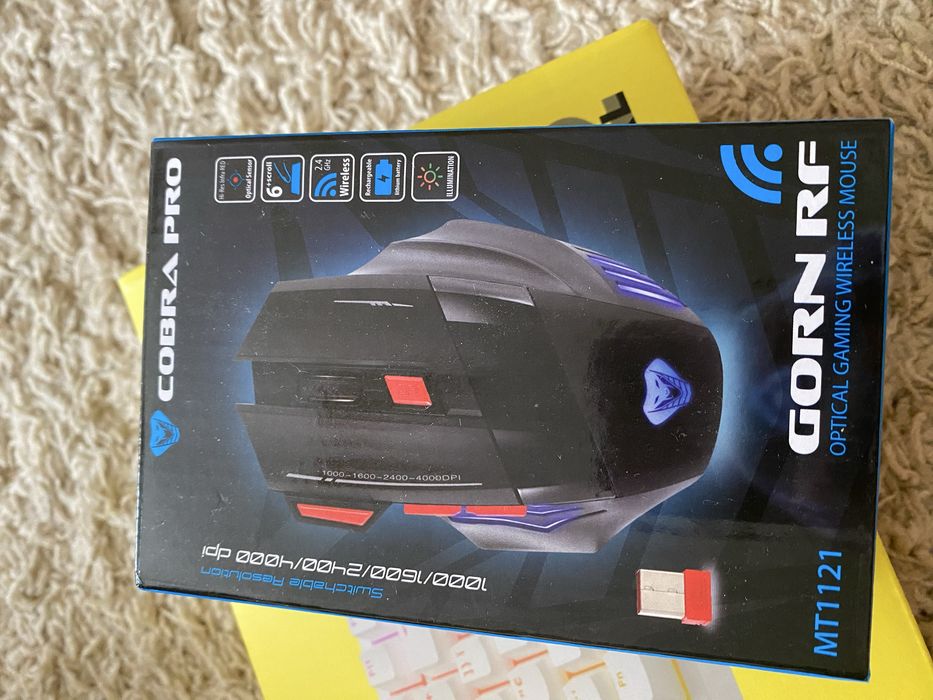 Миша бездтротова  MEDIA-TECH Cobra Pro Gorn (MT1121)