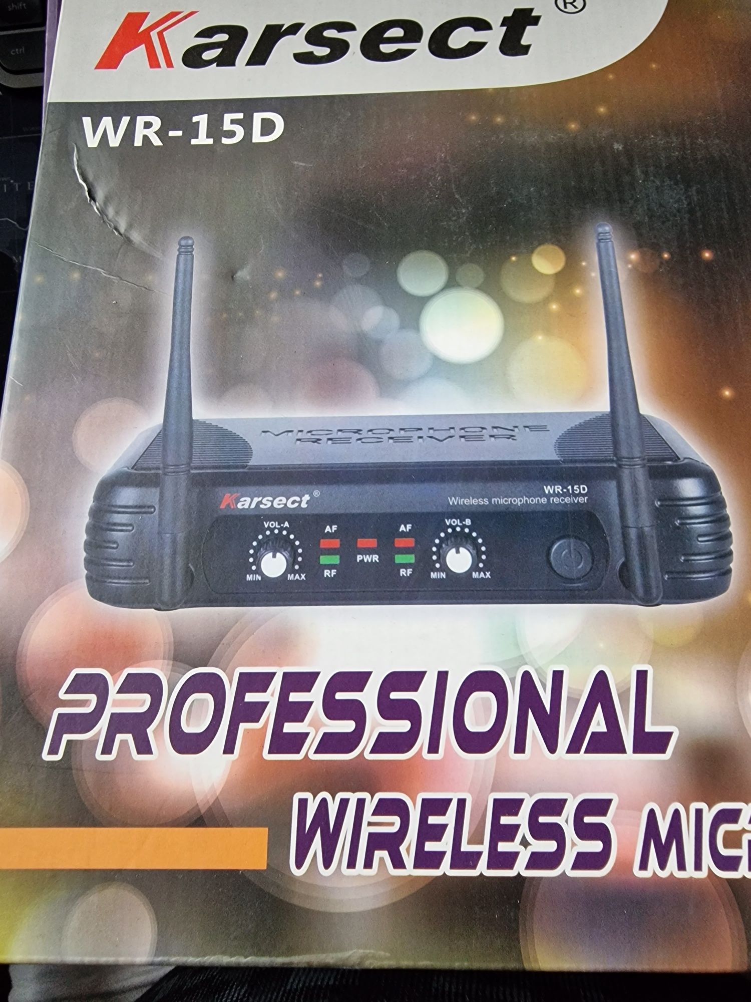 Mikrofony bezprzewodowe naglowne KARSECT WR 15D