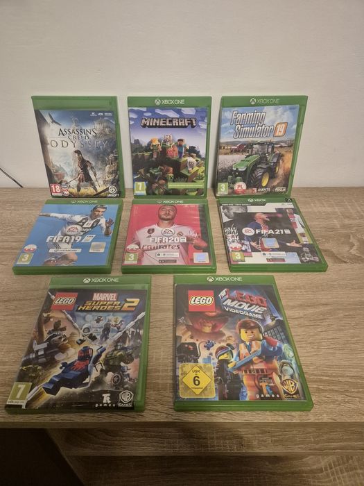 Gry Xbox One Farming, Fifa, Lego, Assasins, Minecraft