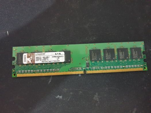 Memória Ram DDR2 Kingston 512MB 667MHz DDR2 NonECC CL5 DIMM