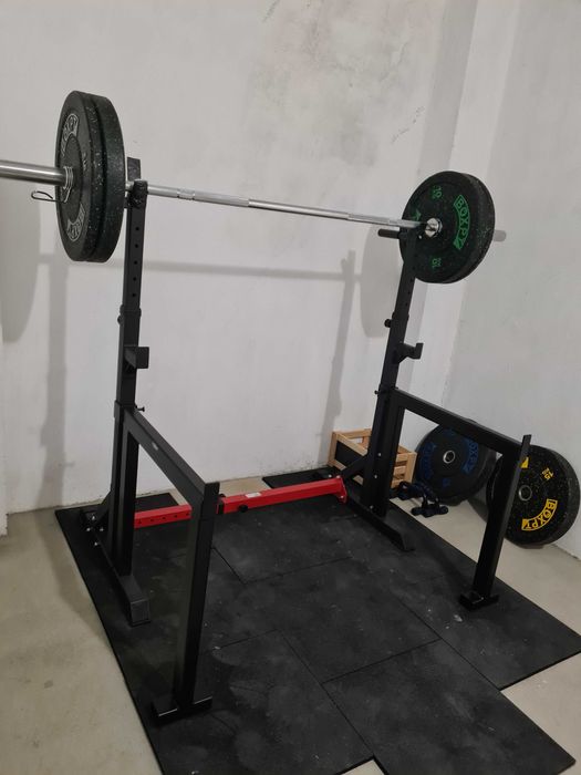 Squat Rack com safety bars