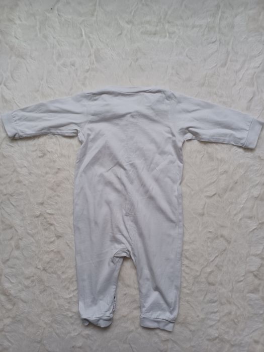 Piżama pajac niemowlęcy biały H&M 68