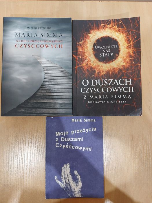 Maria Simma Dusze czyśćcowe 3 książki
