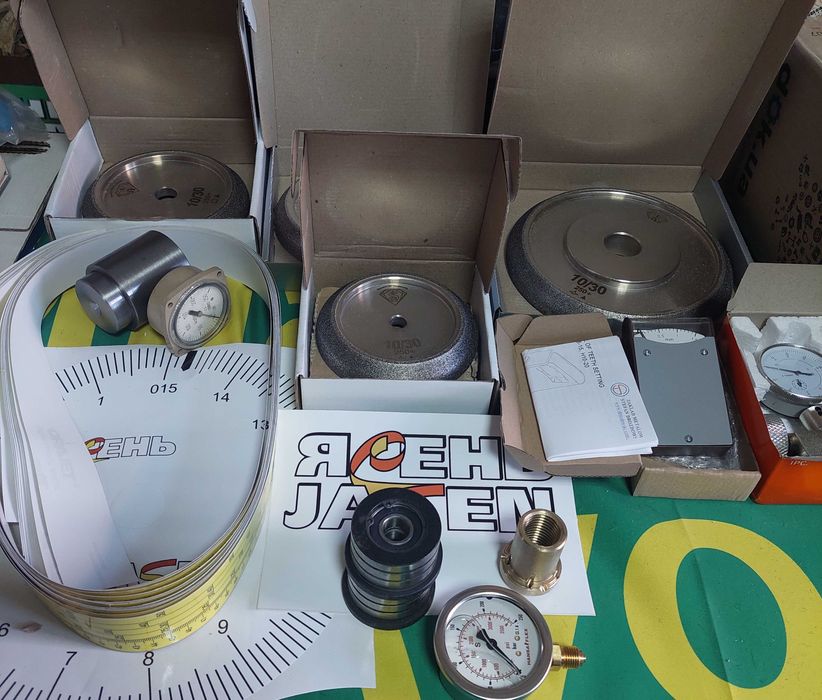 запчастини та матеріали до стрічкових пилорам "Ясень", "Фермер"